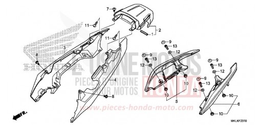 MODANATURA SELLA NC750SAK di 2019